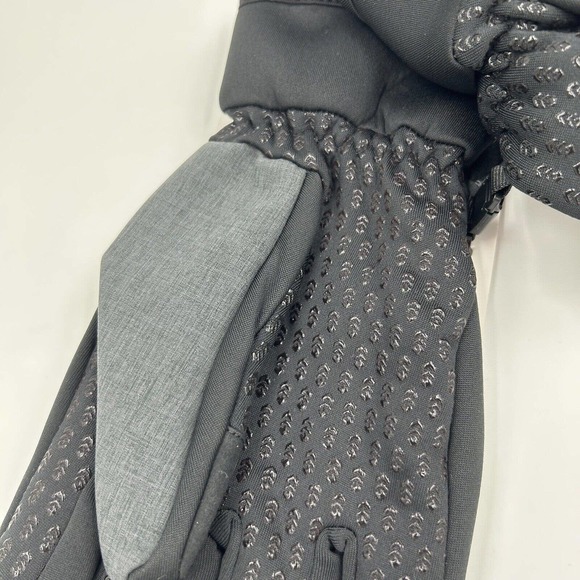 Free Country Gloves Mens L/XL Gray Softshell Touchscreen Compatible Snow Outdoor - Picture 4 of 8